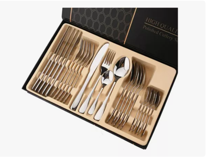 Juego De Cubiertos Set De 24 Piezas Acer
